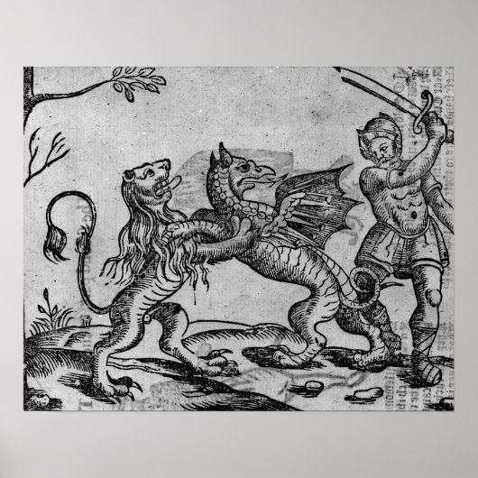 Poster Saint-George et le Dragon (Devant)