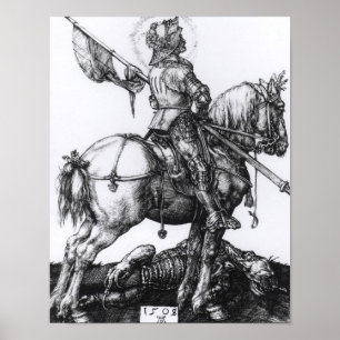 Poster Saint George et le Dragon, 1508