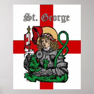 Poster Saint George et le Dragon (Nuremberg)