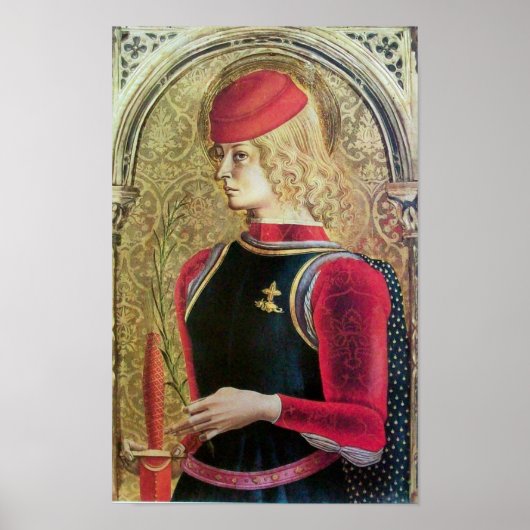 POSTER SAINT GEORGE PORTRAIT (Devant)
