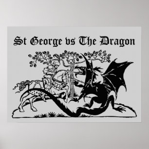 Poster Saint George & The Dragon