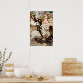 Poster Saint George tuant le Dragon (1435) (Cuisine)