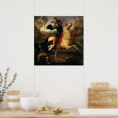Poster Saint Georges combattant le dragon par Raphaël (Cuisine)