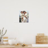 POSTER SAINT GIANNA MOLLA JOURNÉE MODERNE SAINT. (Cuisine)