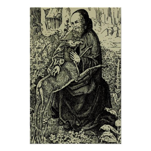 Poster Saint Giles l'ermite (Devant)
