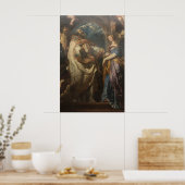 Poster Saint Grégoire avec les saints (Cuisine)