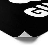 Poster Saint Guacamole Avocado Vegan drôle de plaisanteri (Coin)