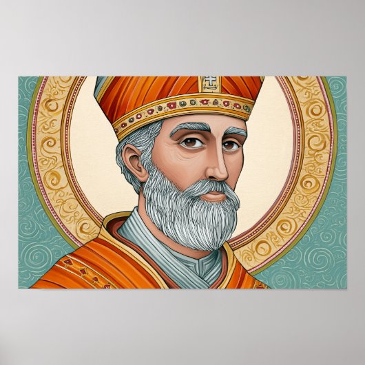 Poster Saint Hilary of Poitiers: Teacher of Divine Truth (Devant)