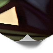 Poster Saint Hildegard de Bingen (Coin)