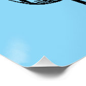 Poster Saint Hildegard de Bingen Docteur de l'Eglise (Coin)