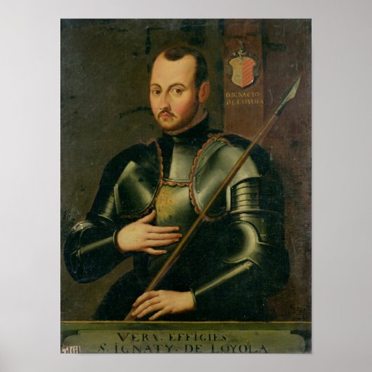 Poster Saint Ignace de Loyola (Devant)