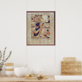 Poster Saint Jacques de Compostelle, vers 1824 (Cuisine)