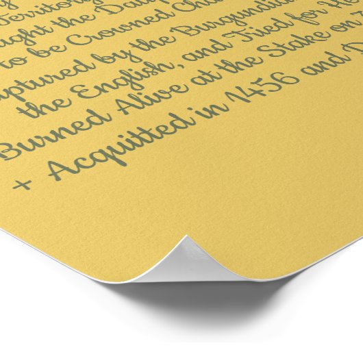 Poster Saint Jean d'Arc (JM 28) (Coin)