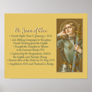 Poster Saint Jean d'Arc (JM 28)