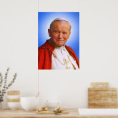 Poster Saint-Jean-Paul II (Cuisine)