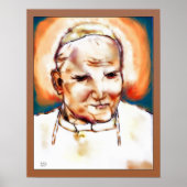 Poster Saint Jean-Paul II (Devant)
