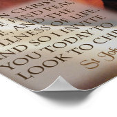 Poster Saint Jean Paul II En Prière (Coin)