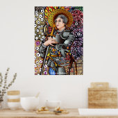 Poster Saint Jeanne d'Arc (Cuisine)