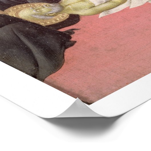 Poster Saint-Jérôme appearing to Saint-Cyril de Jérusalem (Coin)