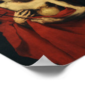 Poster Saint Jérôme par Jusepe de Ribera (Coin)