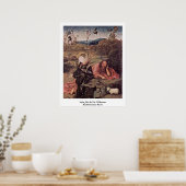 Poster Saint John Dans Le Désert Par Hieronymus Bosch (Cuisine)
