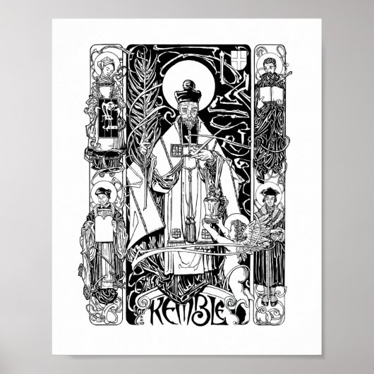 Poster Saint John Kemble (Devant)