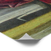 Poster Saint John le Divine on Patmos, Writing the Book (Coin)