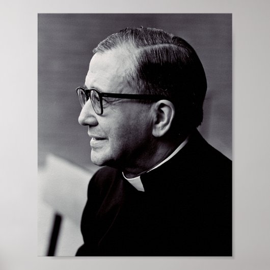 Poster Saint Josemaria Escriva (Devant)