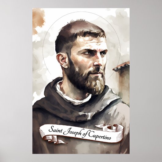 Poster Saint-Joseph de Cupertino (Devant)
