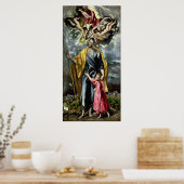 Poster Saint Joseph et l'enfant du Christ, 1597-1599 (Cuisine)