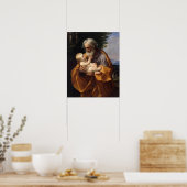 Poster Saint Joseph et l'Enfant Jésus - Guido Reni (Cuisine)
