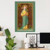 Poster Saint Joseph, Patron de l'Église (SAU 35) (Bureau à domicile)