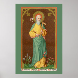 Poster Saint Joseph, Patron de l'Église (SAU 35)