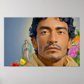 Poster Saint Juan Diego Messager des Roses (Devant)