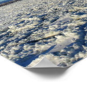 Poster Saint-Laurent en hiver, Québec, Canada (Coin)