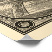 Poster Saint-Louis, MO Carte panoramique - 1876 (Coin)