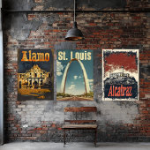Poster Saint-Louis Vintage voyage