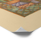 Poster Saint Luc la Bible chrétienne médiévale évangéliqu (Coin)