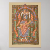 Poster Saint Luc la Bible chrétienne médiévale évangéliqu (Devant)