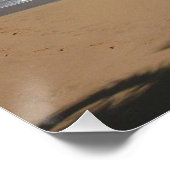 Poster Saint Lucia Beach Paysage tropical (Coin)