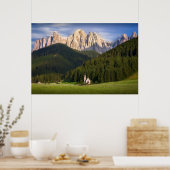 Poster Saint-Magdalena | Val di Funes (Cuisine)