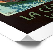 Poster Saint Malo Vintage voyage (Coin)