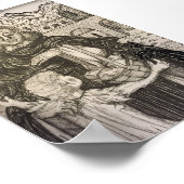 Poster Saint Martin de Porres et Enfants (Coin)