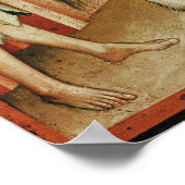 Poster Saint Martin partageant son manteau avec le mendia (Coin)