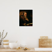 Poster Saint Matthieu et l'Ange, 1655-60 (huile sur toile (Cuisine)