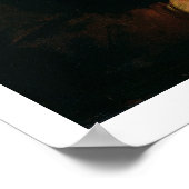 Poster Saint Matthieu et l'Ange, 1655-60 (huile sur toile (Coin)