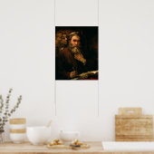 Poster Saint Matthieu et l'Ange, 1655-60 (huile sur toile (Cuisine)