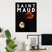 Poster Saint Maud A24 (Bureau à domicile)
