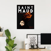 Poster Saint Maud A24 (Bureau à domicile)