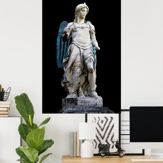 Poster Saint Michael (Bureau à domicile)